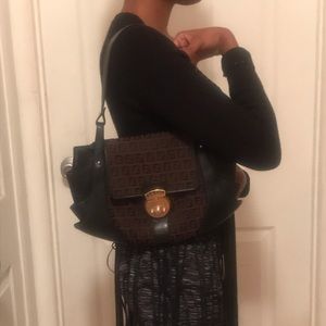 Authentic FENDI small shoulder bag .